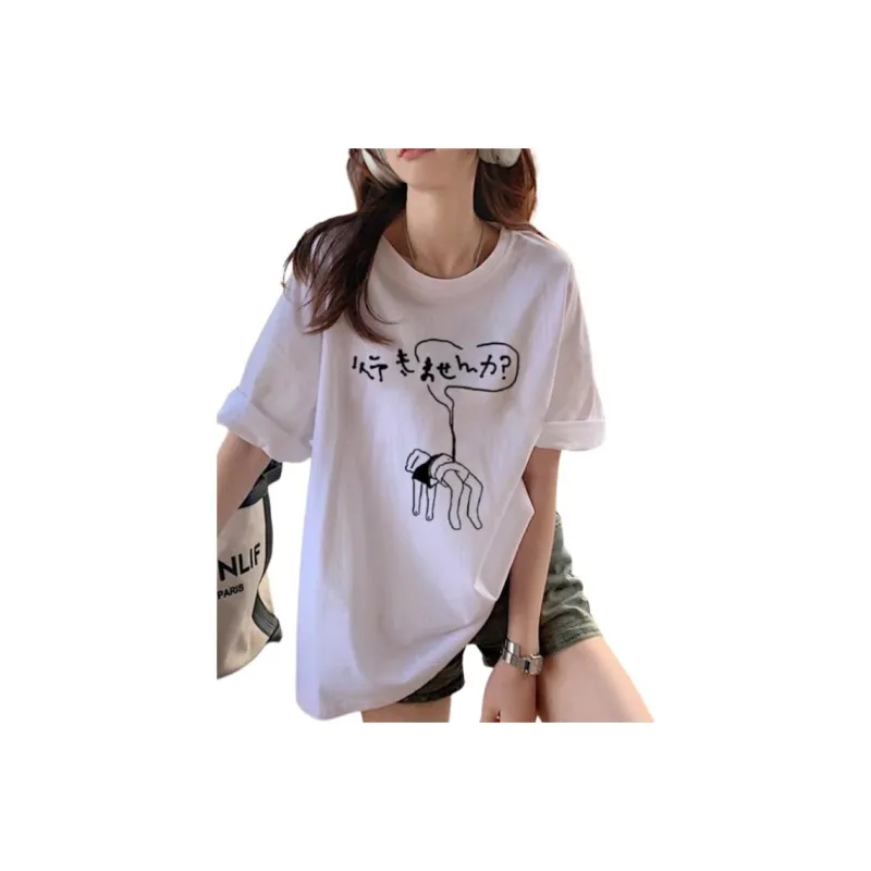 Mu Xiao Xin T Shirts Women's-0
