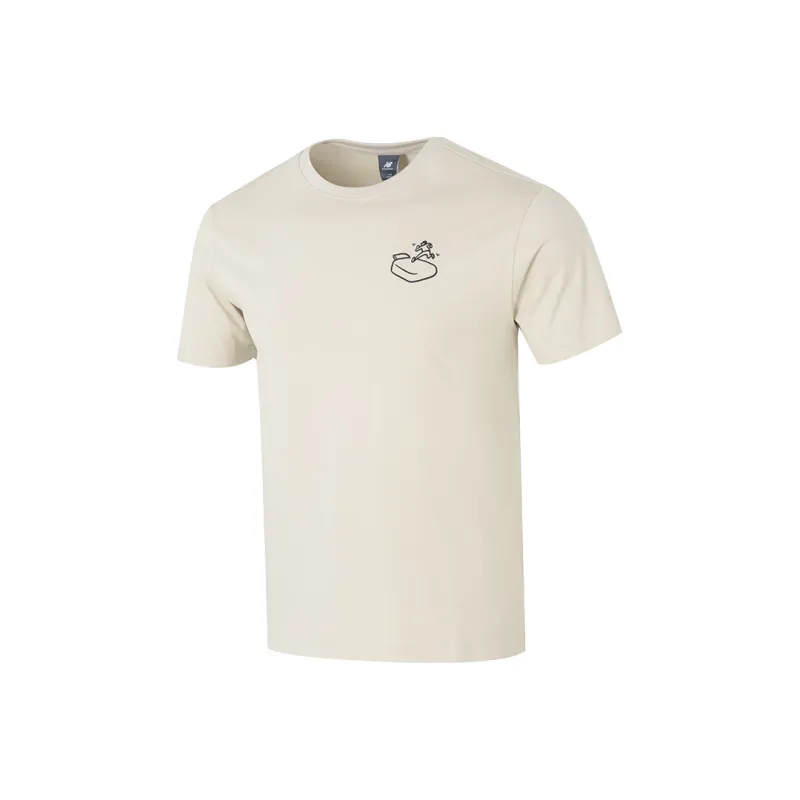 New Balance T Shirt Unisex Khaki-0