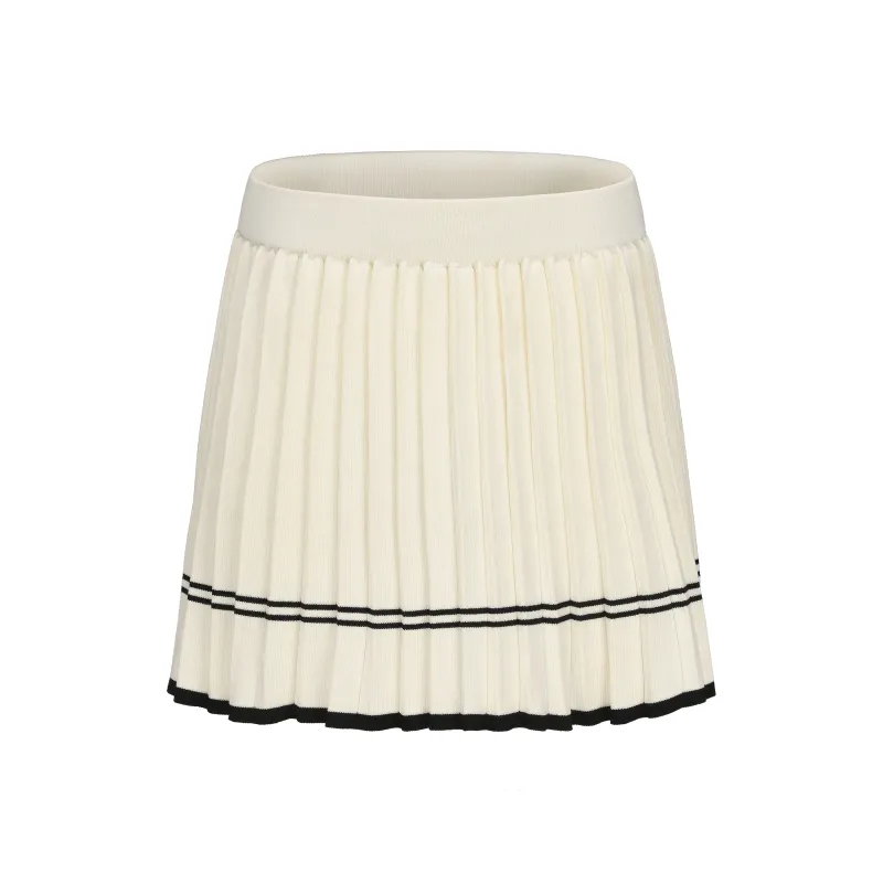 CHIWAWAMEME Casual Short Skirts Women's Apricot-0