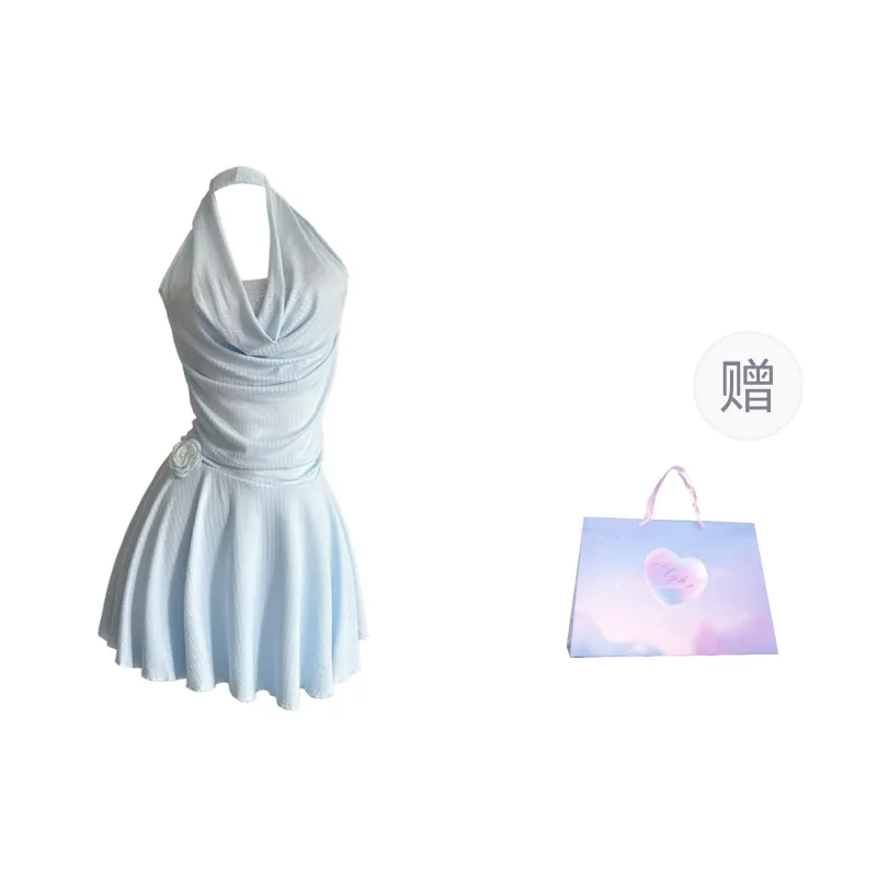 Aghr Sleeveless Dress Women's Blue-7
