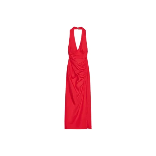 ZARA Sleeveless Dress Women's Red