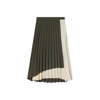 DKNY Casual Long Skirts Women's Olive Green
