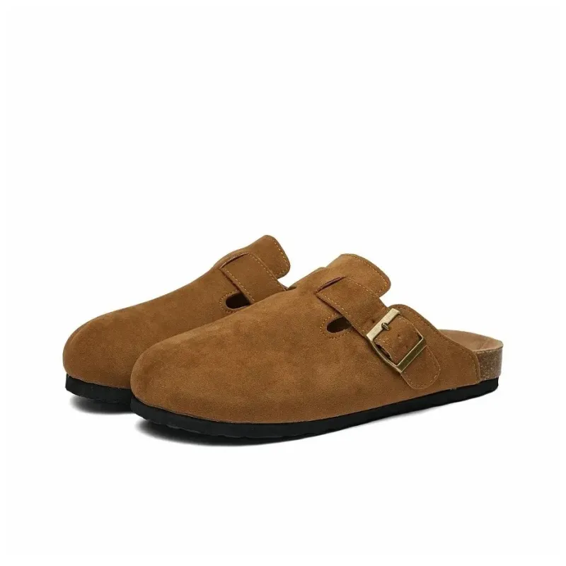 ALI THE FOX Rubber Sole Abrasion Resistant Slip Resistant Closed Toe Slippers Unisex-16