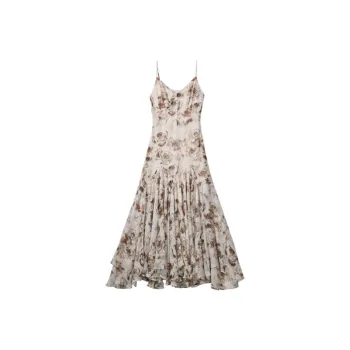The Plums Are Cooked Slip Dress Women's Tea Brown