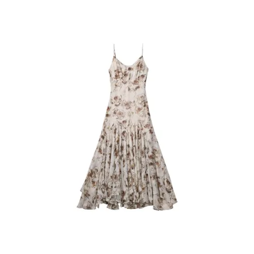 The Plums Are Cooked Slip Dress Women's Tea Brown