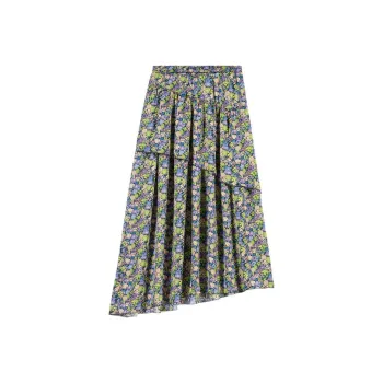 Maje Casual Long Skirt Women's Multicolor