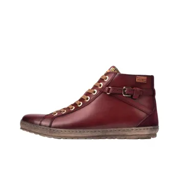 PIKOLINOS High Top Casual Shoes Women's Red Brown