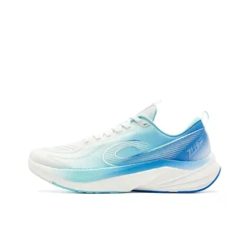 QIAODAN Speed 3LITE Running Shoes Men Low Top Jordan White Bay Blue