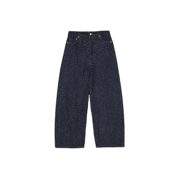 GANNI FW24 Jeans Women's Bleached Wash