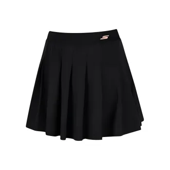 Skechers SS24 Casual Short Skirts Women's Carbon Black