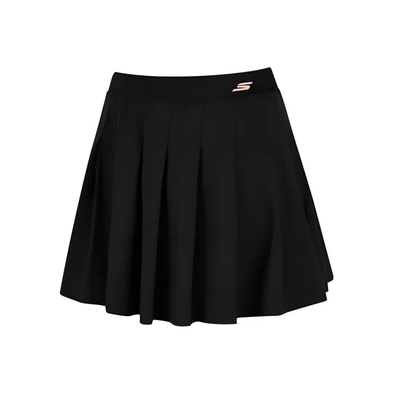 Skechers SS24 Casual Short Skirts Women's Carbon Black-0