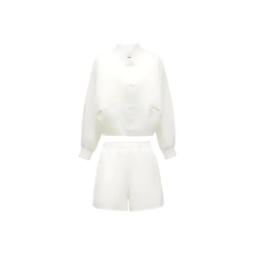 VERO MODA x Disney Casual Suit Women's Raw White