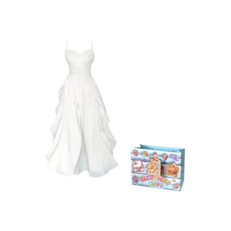 WOWI KCKS Slip Dress Women's White-0