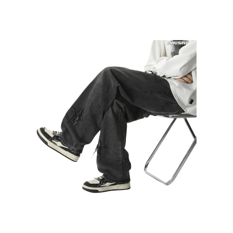 PAINT STAIN Jeans Unisex-10