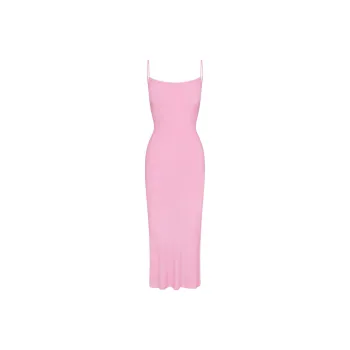 Skims Valentine's Day Collection Slip Dresses Women's BUBBLE GUM/Bubble Candy