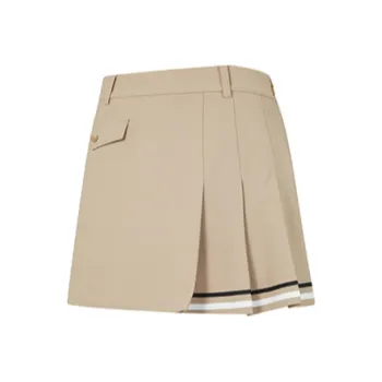 RAPIDO Casual Short Skirts Women's Beige