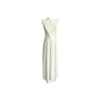 ZWTX STUDIO Casual Suit Women's White Magnolia
