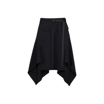 Y 3 Casual Long Skirts Women's Black