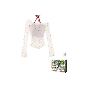 HAPG Casual Suit Women's Red Inner+T Shirt