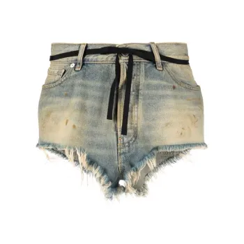 Maison Margiela Denim Shorts Women's Dirty Blue