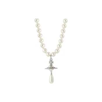 Vivienne Westwood One Row Pearl Deop Choker
