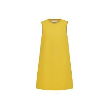 DIOR Sleeveless Dress Women's Yellow