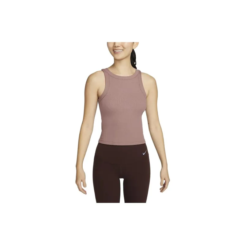 Nike Zenvy Sport Vests Women's Smoky Purple Red-0