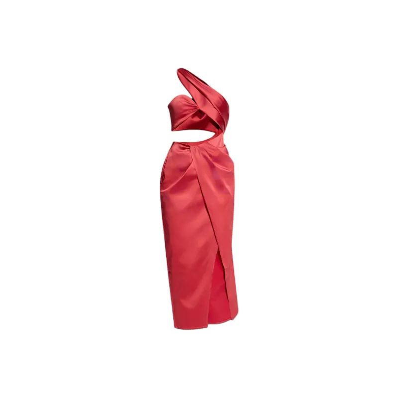 CULT GAIA Avianna One Shoulder Dress-0