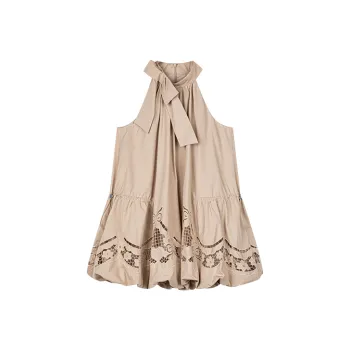 UOOYAA Casual Long Skirts Women's Khaki