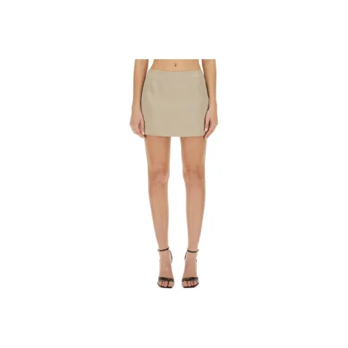 PETER DO Silk A line Miniskirt