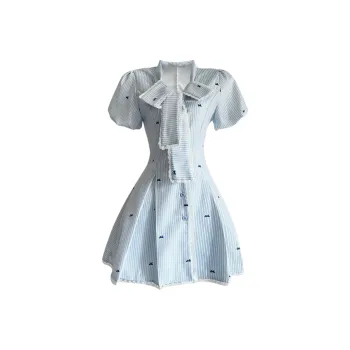 Udon House Short Sleeved Dress Women's