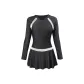 LY0103-C01 Tea White Black