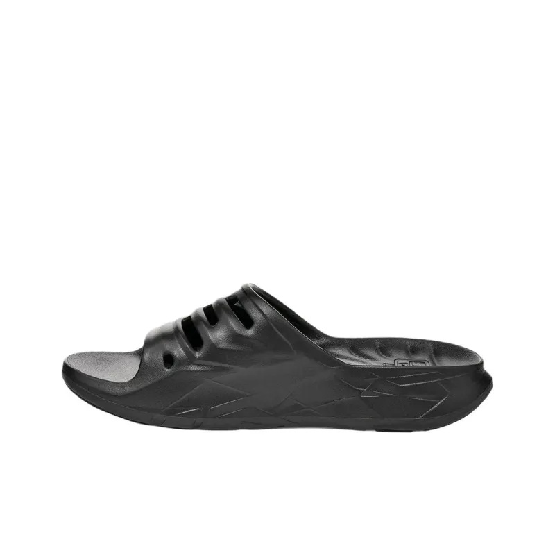 Teva Slip Resistant Abrasion Resistant Slide Slippers Unisex Black-1