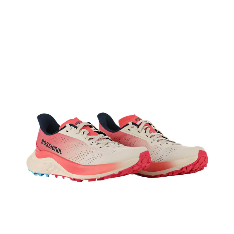ROSSIGNOL Cushioning, Slip Resistant, And Abrasion Resistant Low Top Running Shoes Women's Peach Pink-2