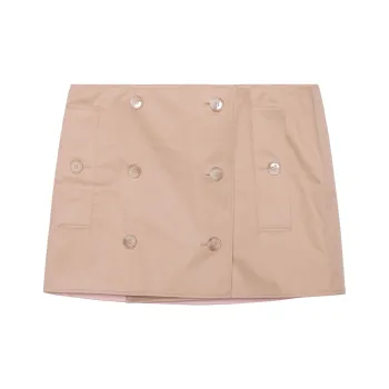 Burberry Trench Cotton Mini Skirt