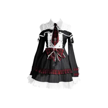 LALAJK Long Sleeved Dress Women's Black