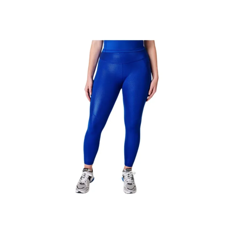 Sweaty Betty Athletic Trousers Women's Blue Background Gradient Point Foil Print-0