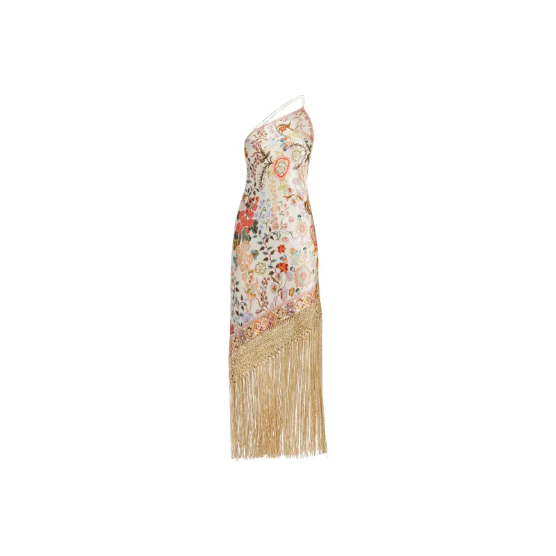 Camilla In Honour Of Heirlooms-print Dress-0