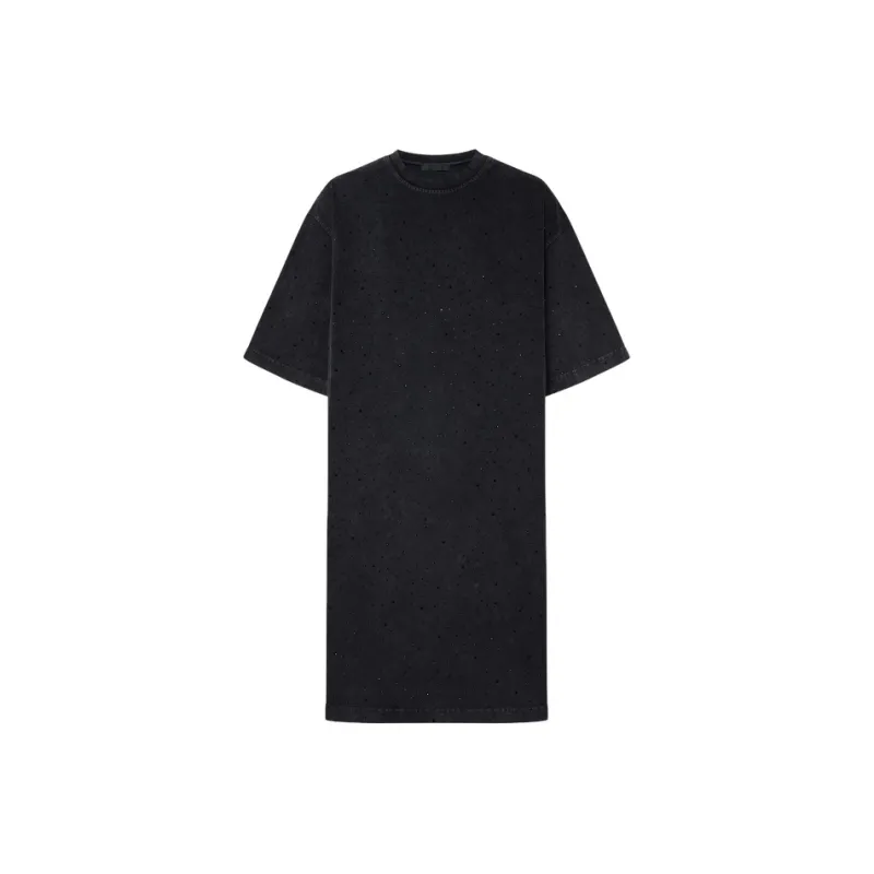 MOCO Short Sleeved Dress Women's Steel Gray-0