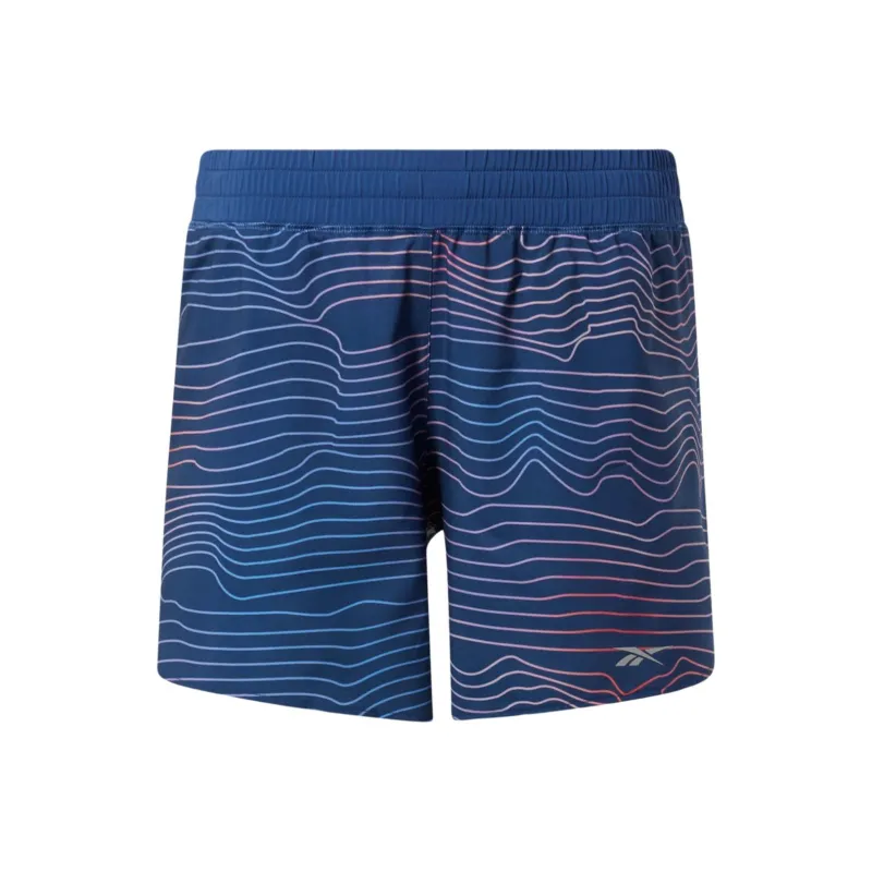 Reebok CYCLED Collection Running Short-AOP Sports Shorts Women's Blue-0