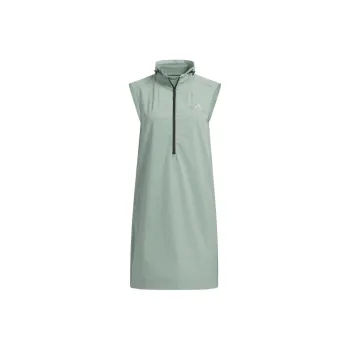 Adidas MODERN TECH WOVEN DRESS Sleeveless Dress Women's Dusty Green