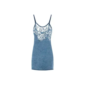 DIESEL Slip Dresses Women's Blue