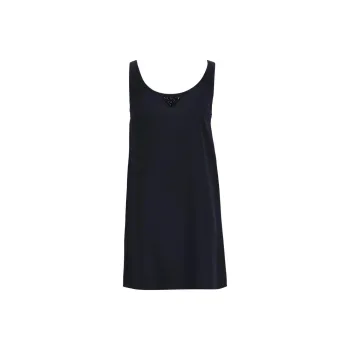 PRADA Scoop Neck Slip Dress