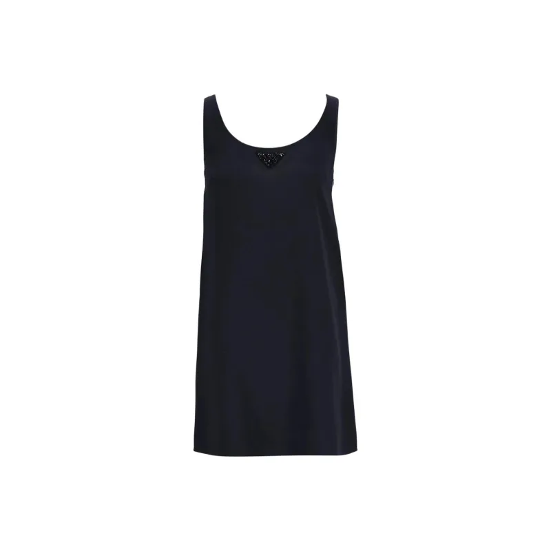 PRADA Scoop Neck Slip Dress-0