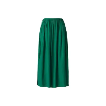 UNIQLO SS24 Casual Long Skirts Women's Green