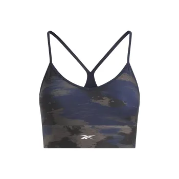 Reebok ID TRAIN CAMO BRA Sports Underwear Women's Blue