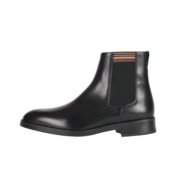 Paul Smith Lansing Short Chelsea Boots Men's Black
