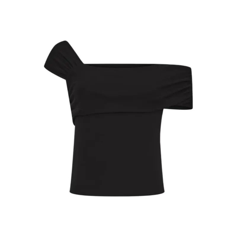 URBAN REVIVO T Shirts Women's Jet Black-0