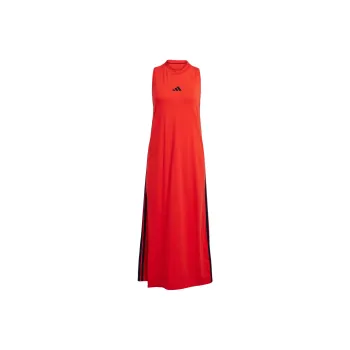Adidas Free Shipping With AdiClub Essentials 3 Stripes Long Racerback Dress
