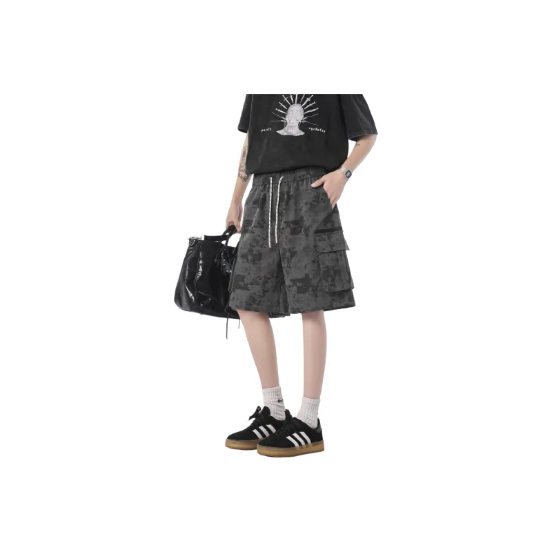 JUNGLE PANDA Cargo Shorts Unisex-5